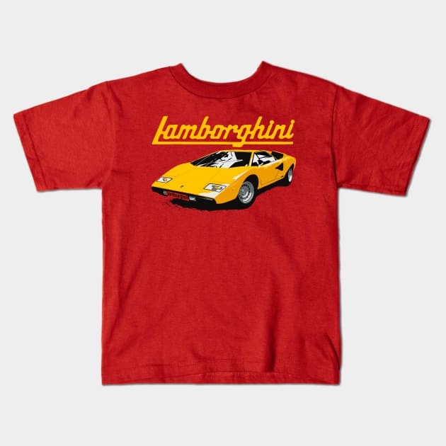 Lamborghini shirt kids cheap